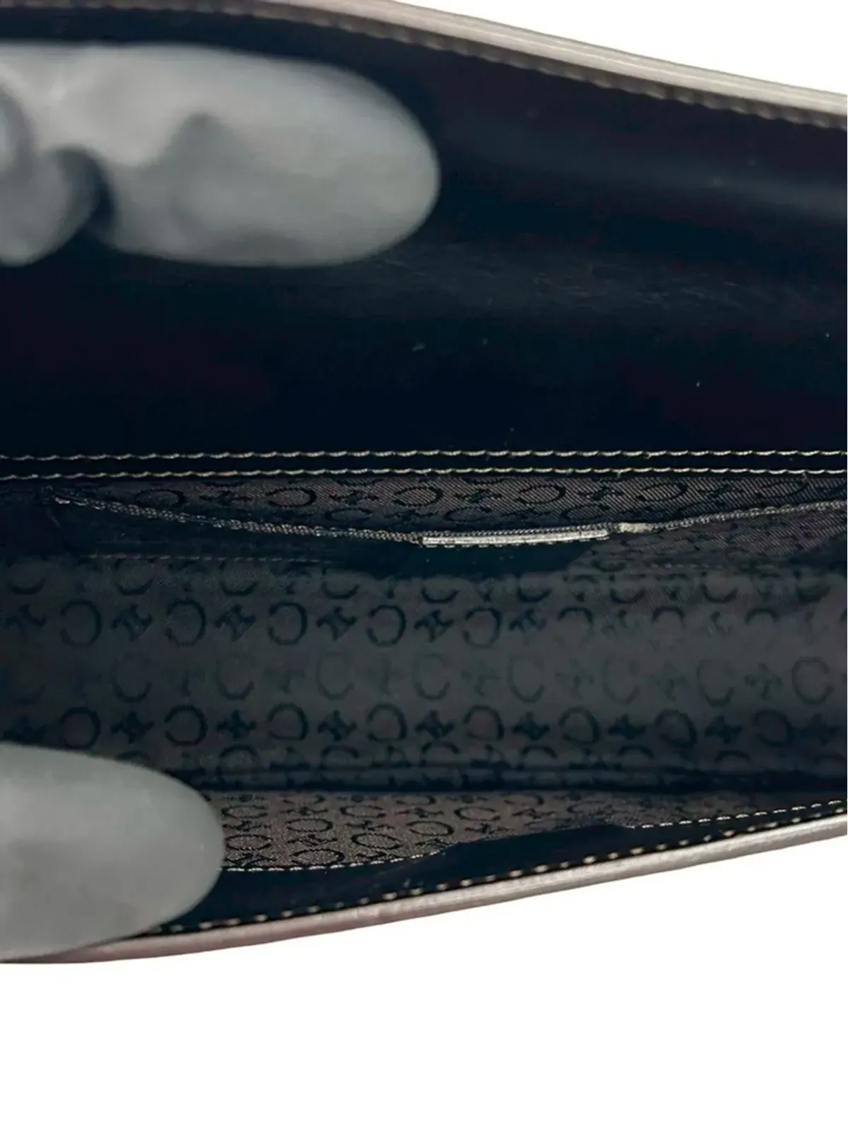Celine Pre-Owned レザー Triomphe ショルダーバッグ - 画像4