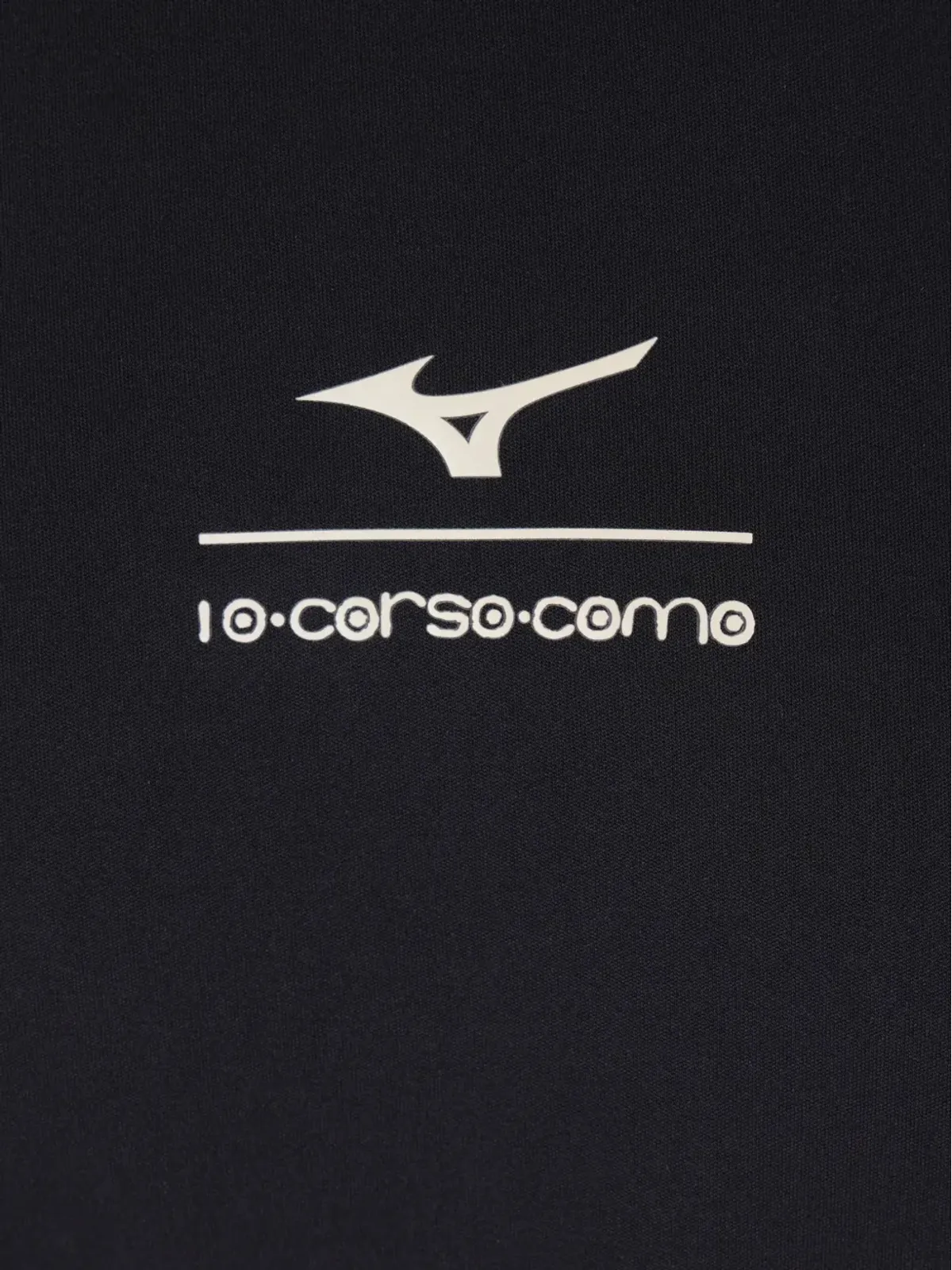 Mizuno メッシュパネルパイピングTシャツ ブラック - 画像3