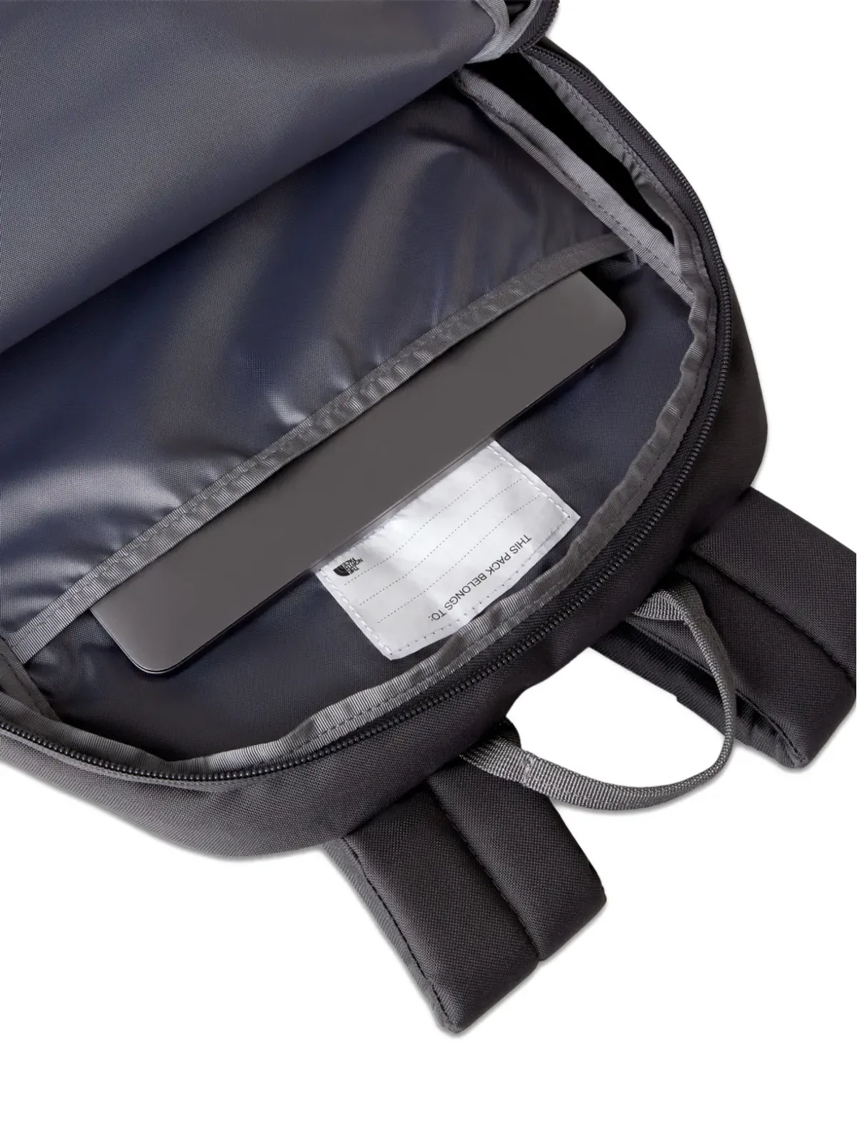 The North Face Kids logo backpack - Grey - 画像4