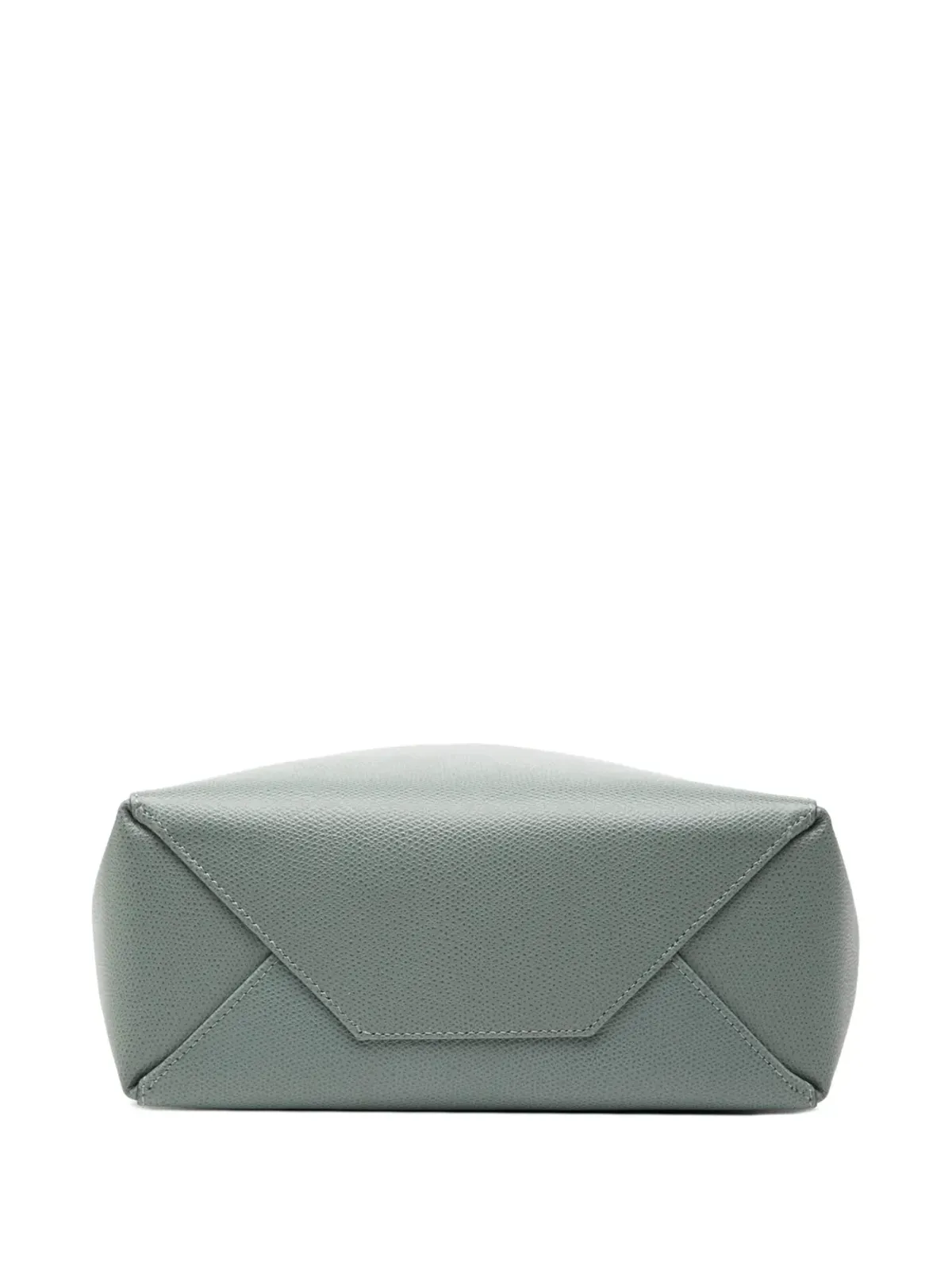 Celine ビンテージ バイカラー カーフスキン バーティカル カバス トート サッチェル - ブルー - 画像4