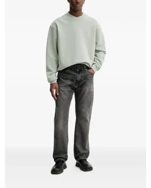 AllSaints アッシャー刺繍入りスウェットシャツ グリーン - サムネイル2