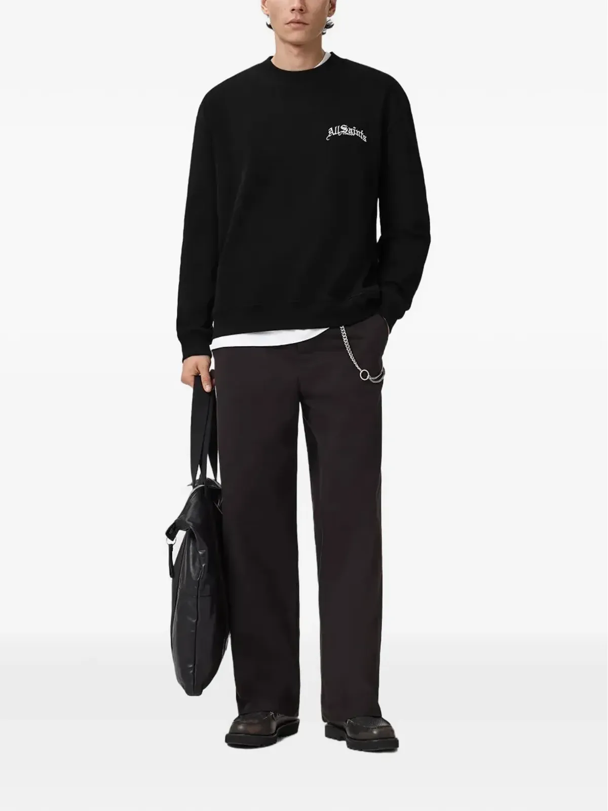AllSaints Descent ロゴ スウェットシャツ - 画像2