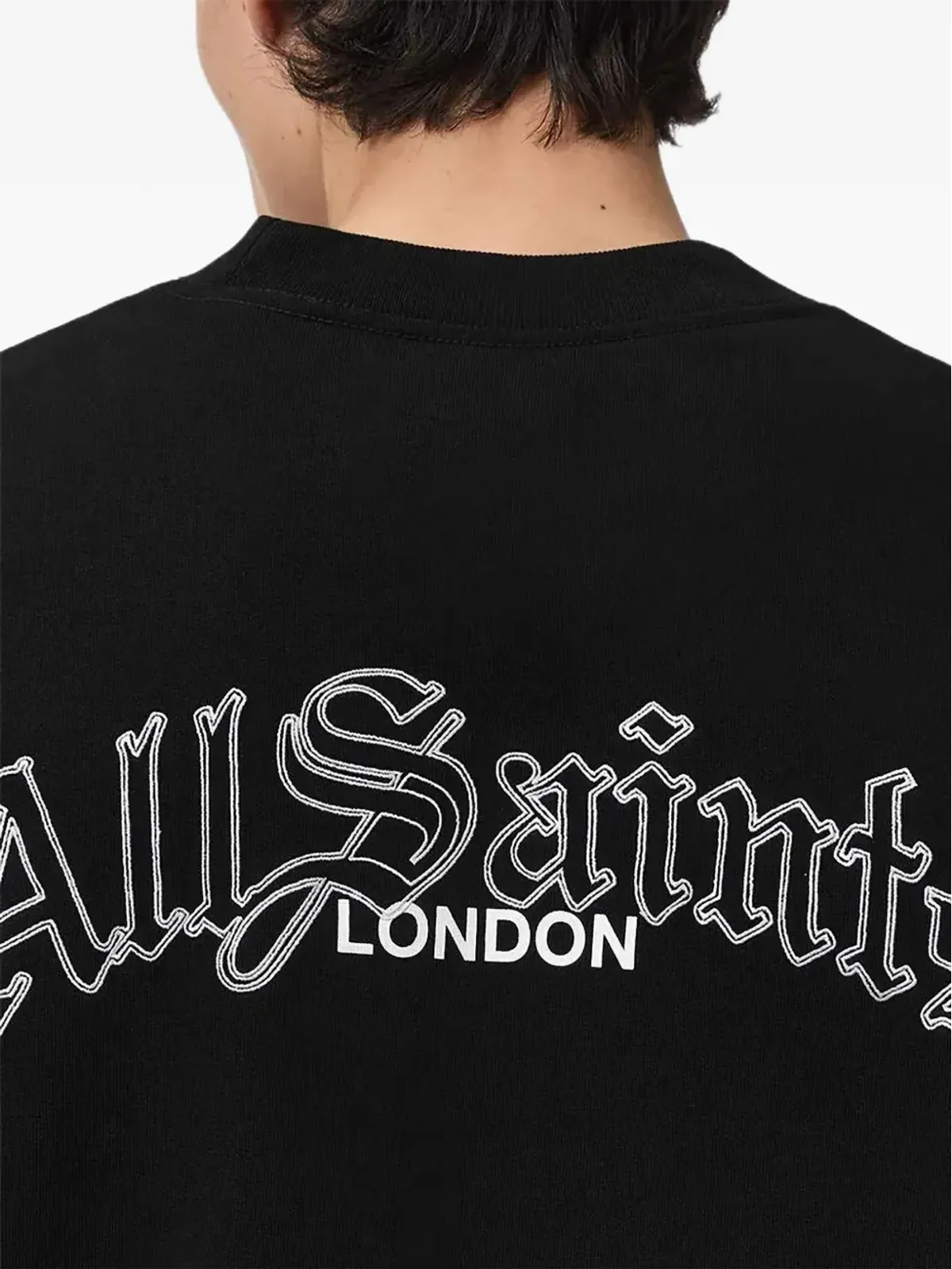 AllSaints Descent ロゴ スウェットシャツ - 画像4