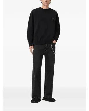 AllSaints Xander スウェットシャツ - ブラック - サムネイル2