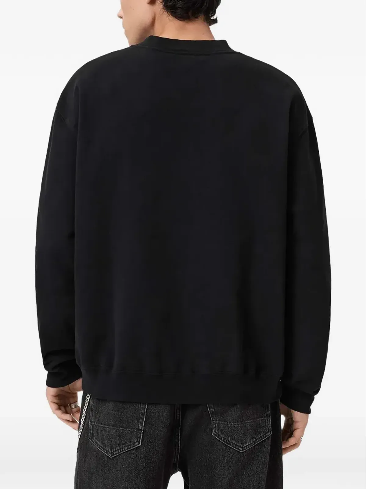 AllSaints Xander スウェットシャツ - ブラック - 画像4