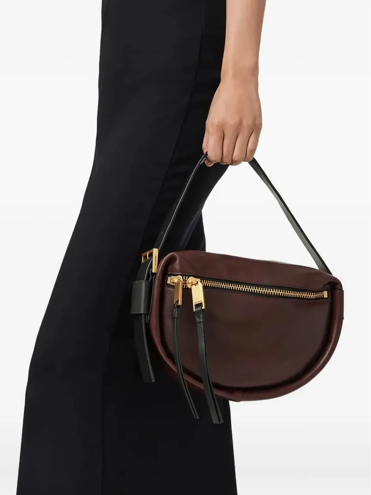 AllSaints Noemie ジップショルダーバッグ - 画像2
