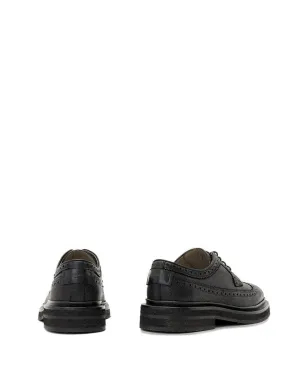 AllSaints Escher ブローグ レースアップシューズ - ブラック - サムネイル3