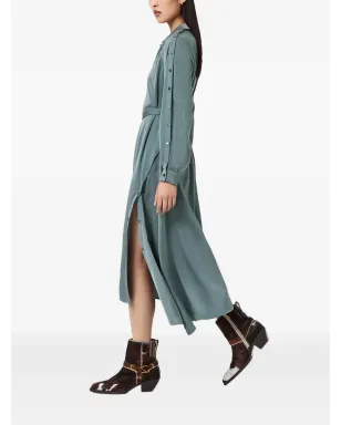 AllSaints Lexi ボタンベルト付き シャツドレス - サムネイル3