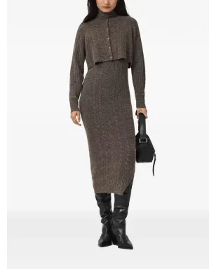 AllSaints Sabine ロールネック カーディガン ドレス セット - サムネイル1