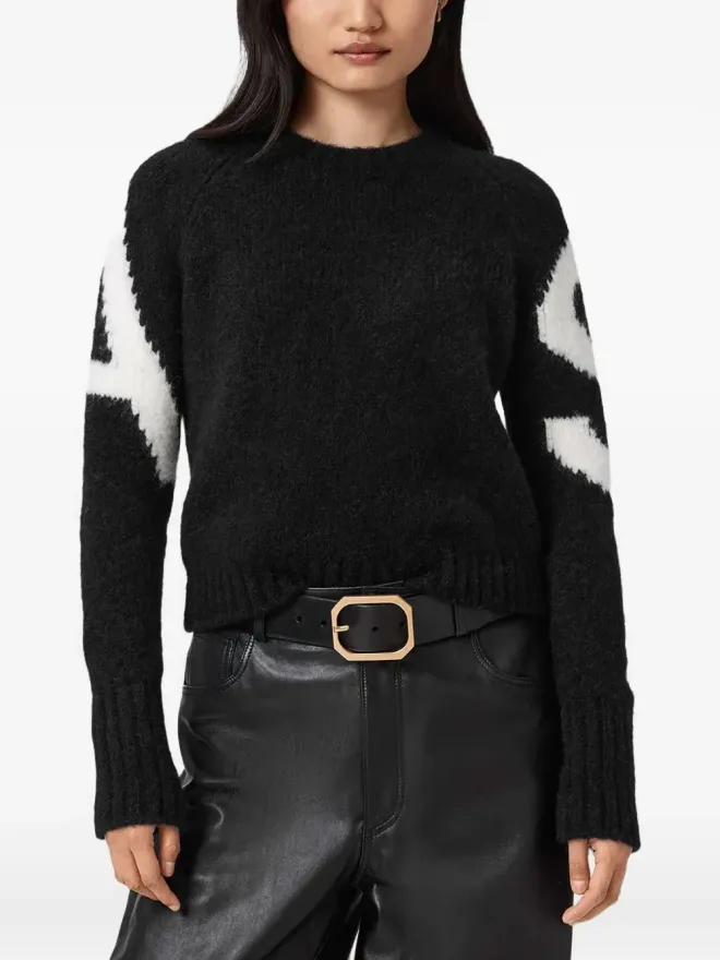 ALLSAINTS AllSaints シルヴィー ロングスリーブ グラフィックセーターの商品画像