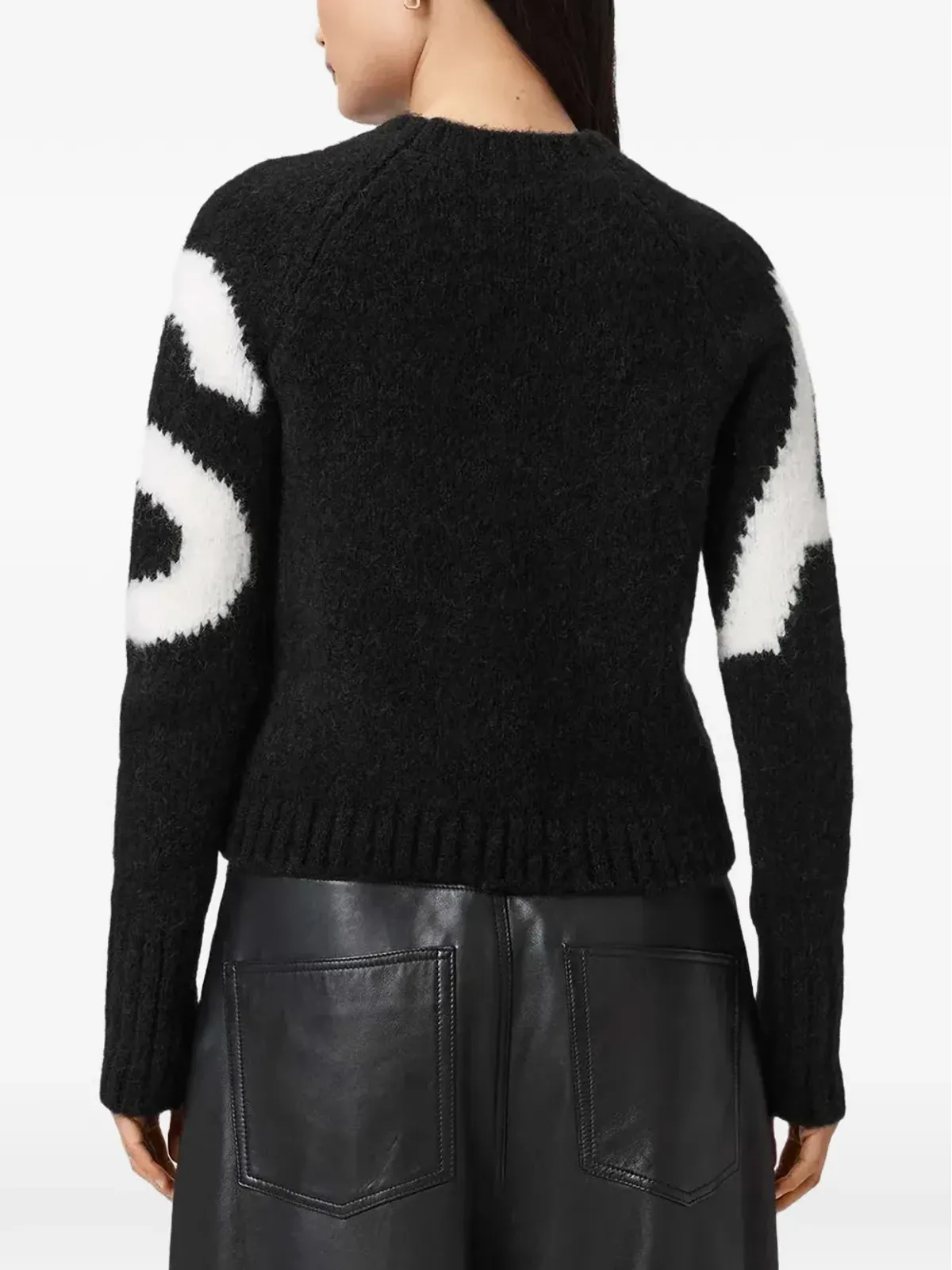 AllSaints シルヴィー ロングスリーブ グラフィックセーター - 画像4
