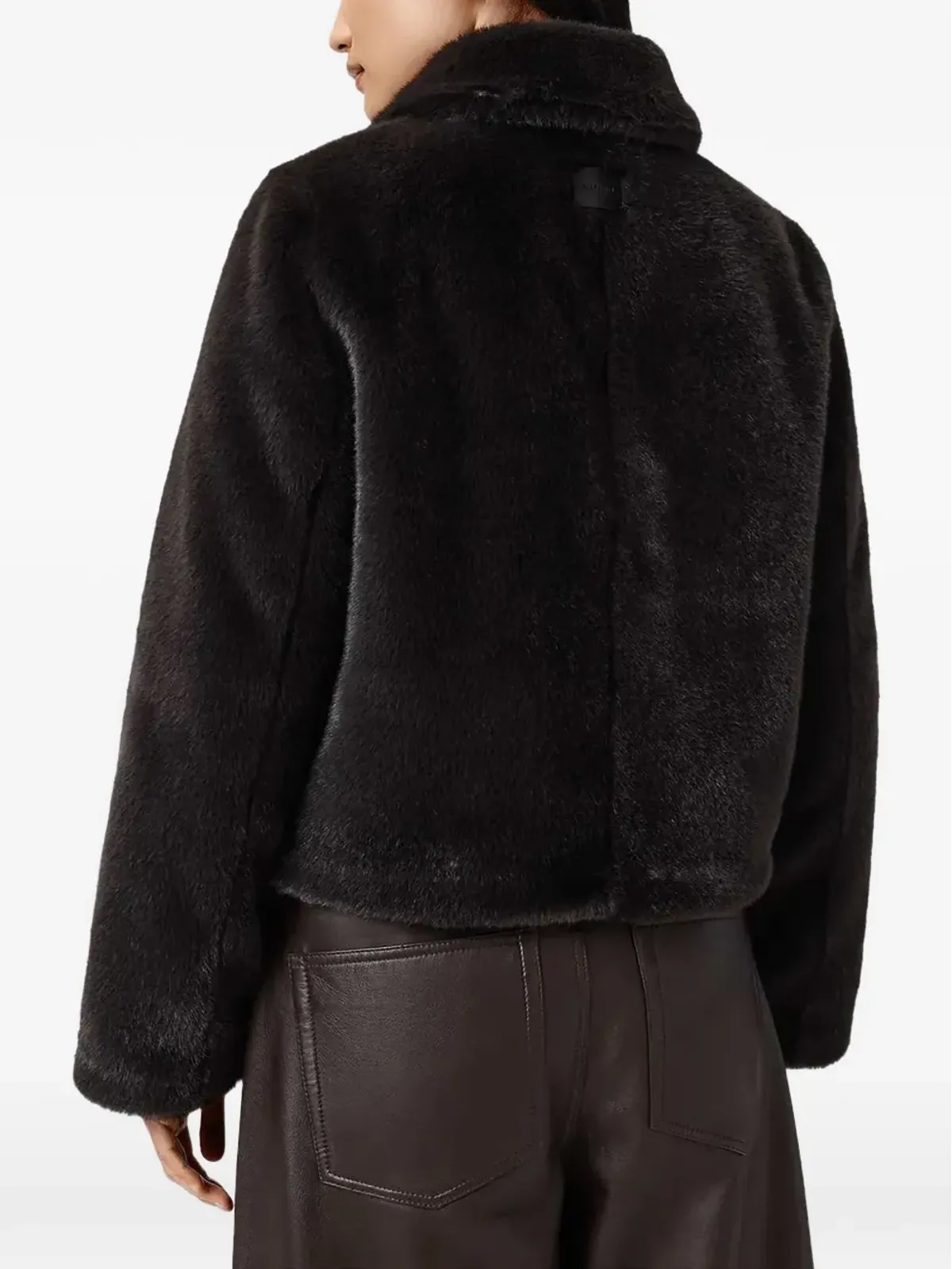 AllSaints Saye ジップカラー ジャケット - 画像4