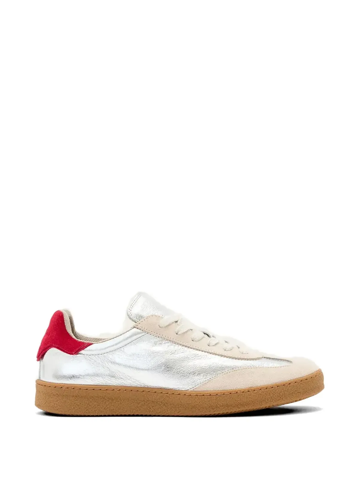 AllSaints Thelma レッドディテール スニーカー - 画像1