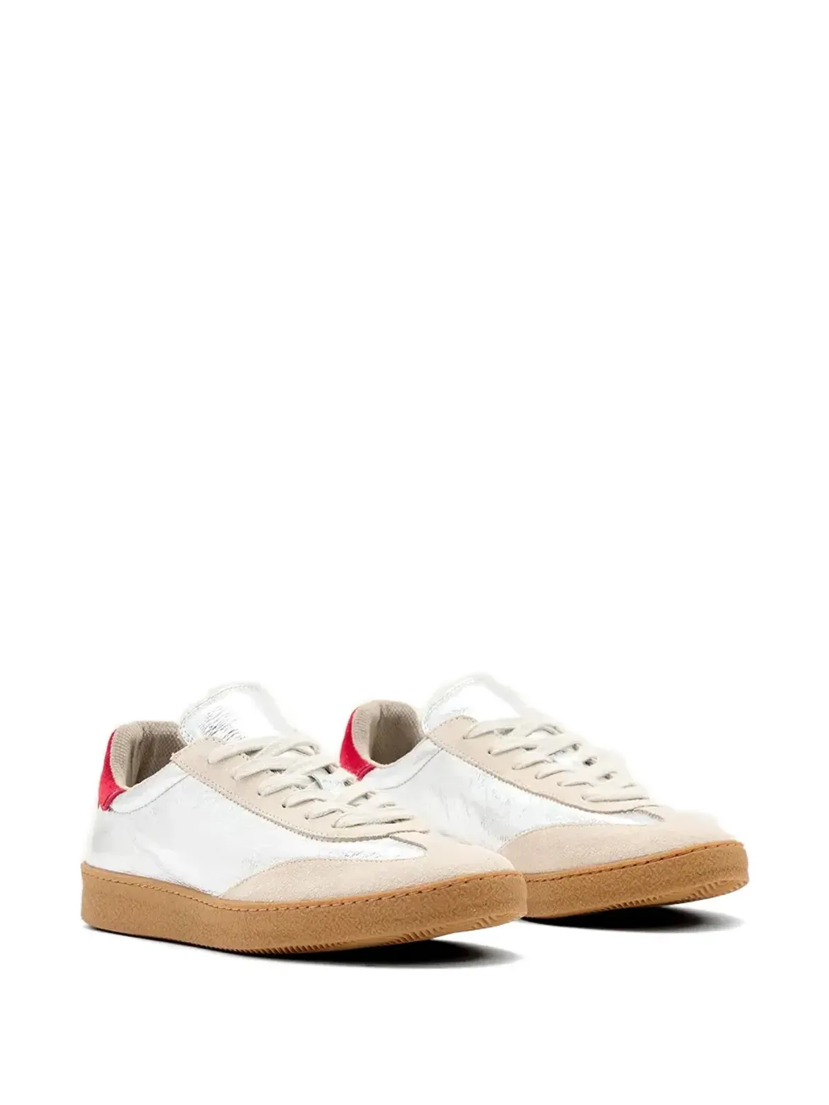 AllSaints Thelma レッドディテール スニーカー - 画像2