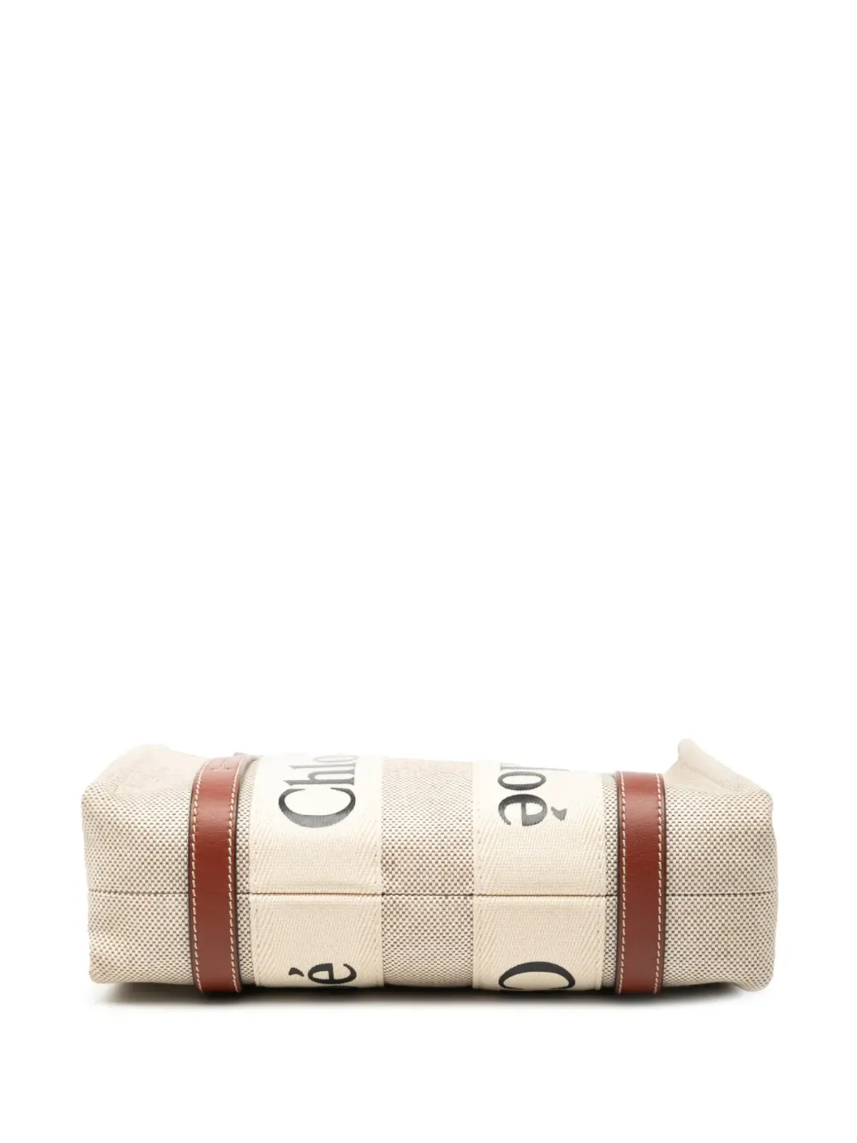 Chloé Pre-Owned キャンバス Woody トート サッチェル - 画像4
