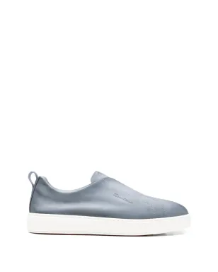 Santoni プルタブ付きスニーカー ブルー - サムネイル1