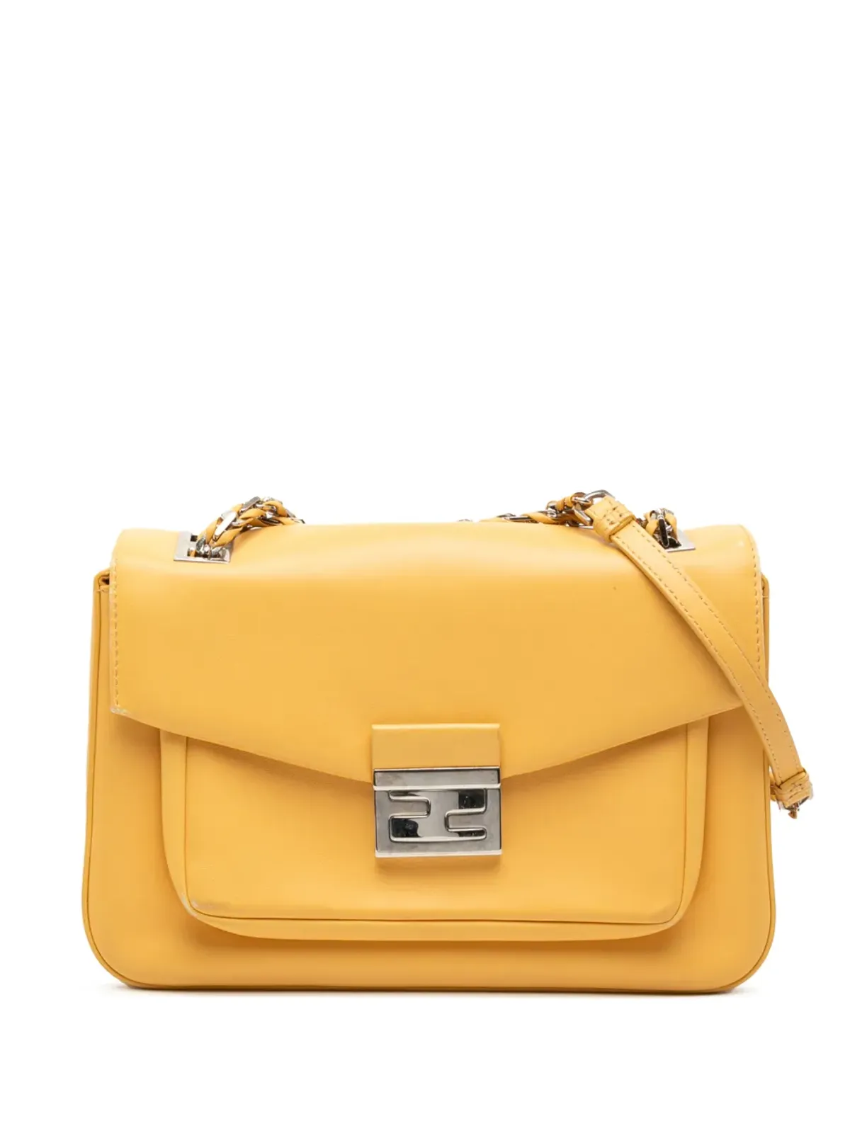 Fendi Pre-Owned Be Baguette クロスボディバッグ - イエロー - 画像1