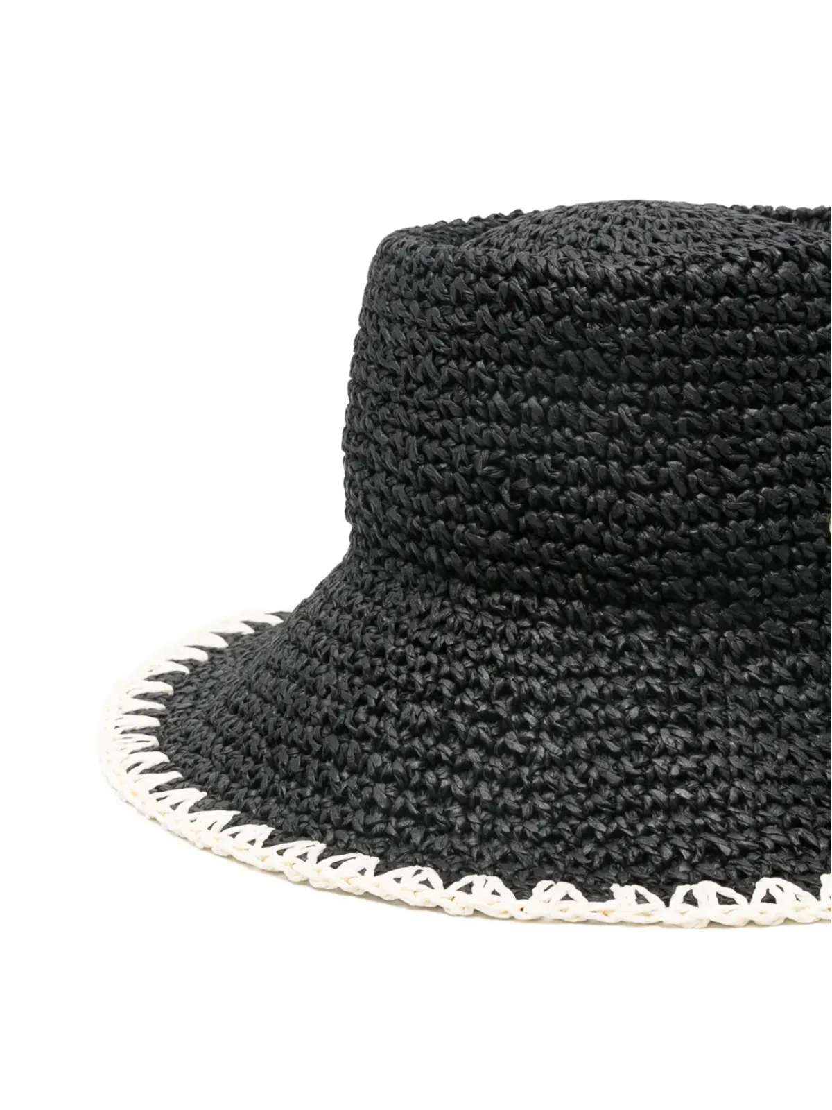 Barbour Camille contrasting-trim fedora hat - 画像3