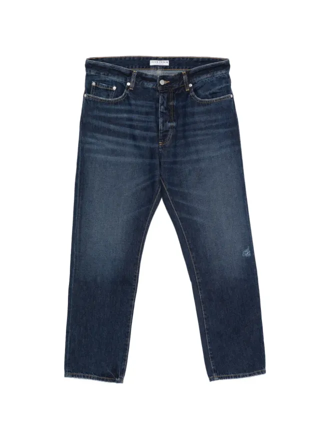 Icon Denim ICON DENIM ジョシュ ルーズフィット クロップドジーンズ ブルーの商品画像