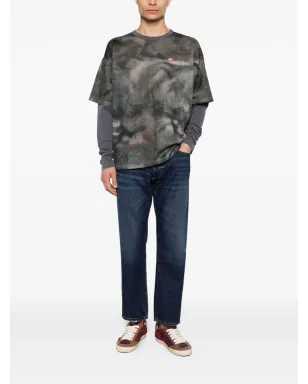 ICON DENIM ジョシュ ルーズフィット クロップドジーンズ ブルー - サムネイル2