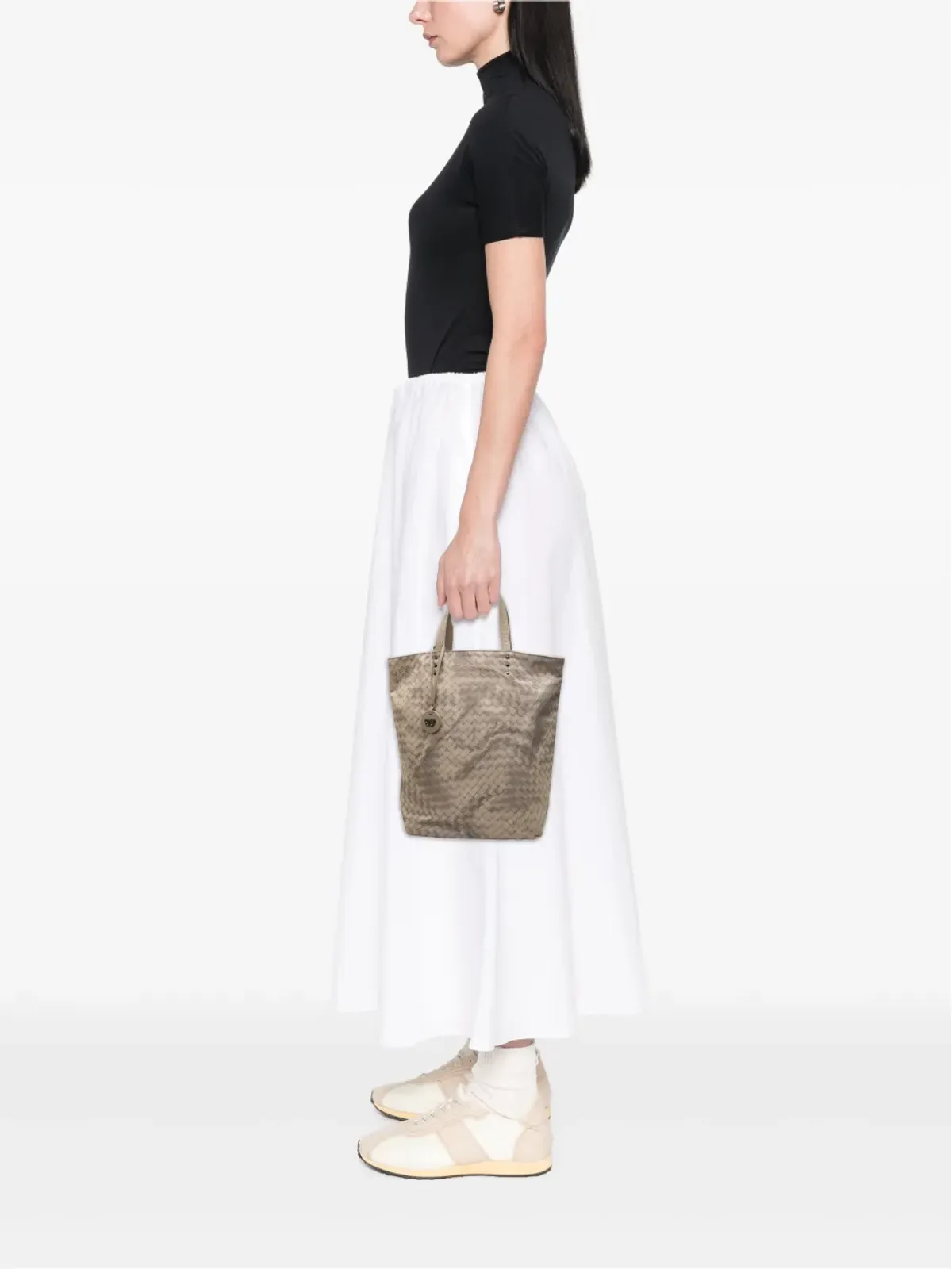 Bottega Veneta ビンテージ Nylon Intrecciolusion トートバッグ - 画像2
