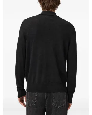 AllSaints Albanyジップアップポロシャツ - サムネイル5