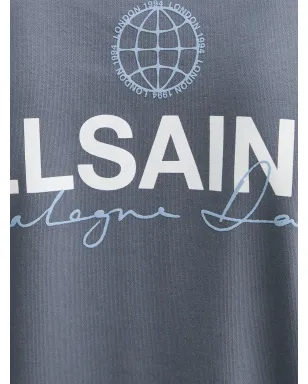 AllSaints グラフィック クルーネック スウェットシャツ - ブルー - サムネイル5