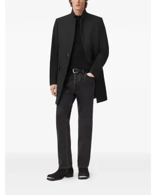 AllSaints Haydon ハイネック・シングルブレストコート - サムネイル2