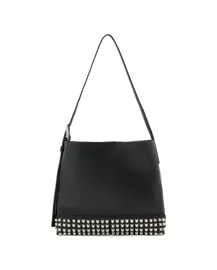 AllSaints アシャ スタッズ付きショルダーバッグ - サムネイル1