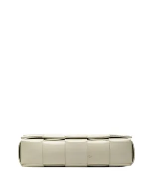 Bottega Veneta - イントレチャート カセット クロスボディバッグ ホワイト（ビンテージ） - サムネイル4