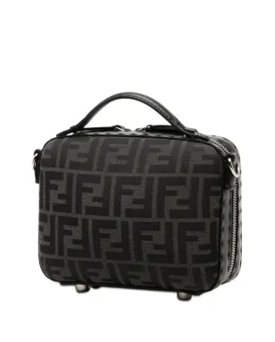 Fendi Pre-Owned ミニ ズッカ キャンバス スーツケースバッグ サッチェル - サムネイル3