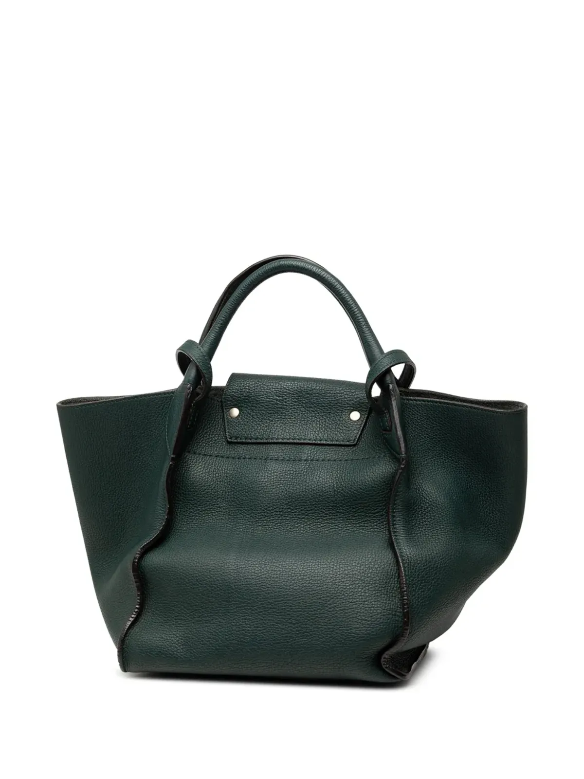 Celine ビンテージ ビッグバッグ・サッチェル - グリーン - 画像3