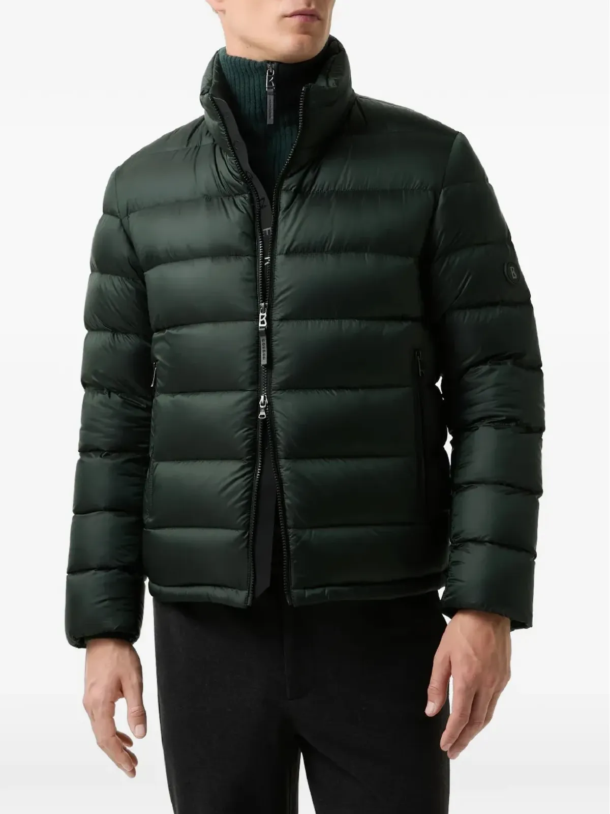 BOGNER ロゴパッチ付きパデッドジャケット - 画像4