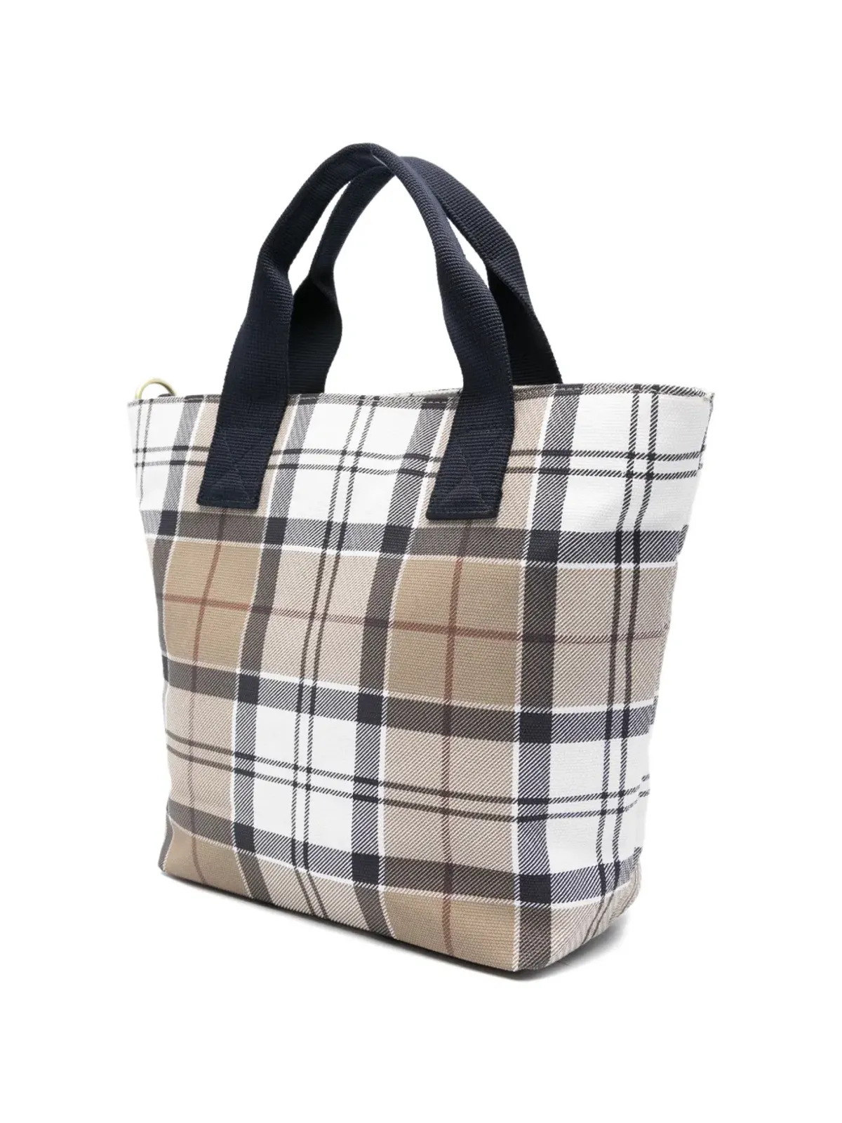 Barbour Maisy tartan tote bag - White - 画像3
