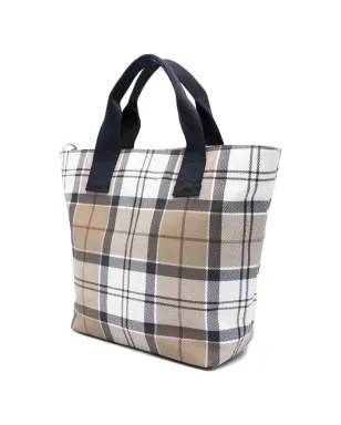 Barbour Maisy tartan tote bag - White - サムネイル3