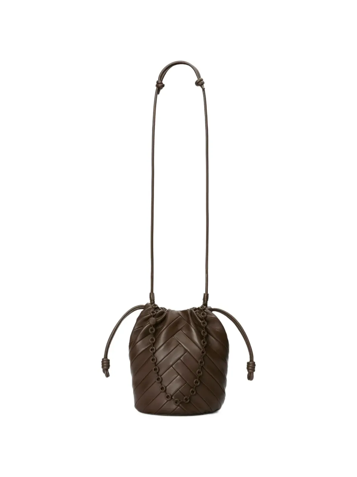 LOEWE フラメンコチェーン バケットバッグ - 画像3