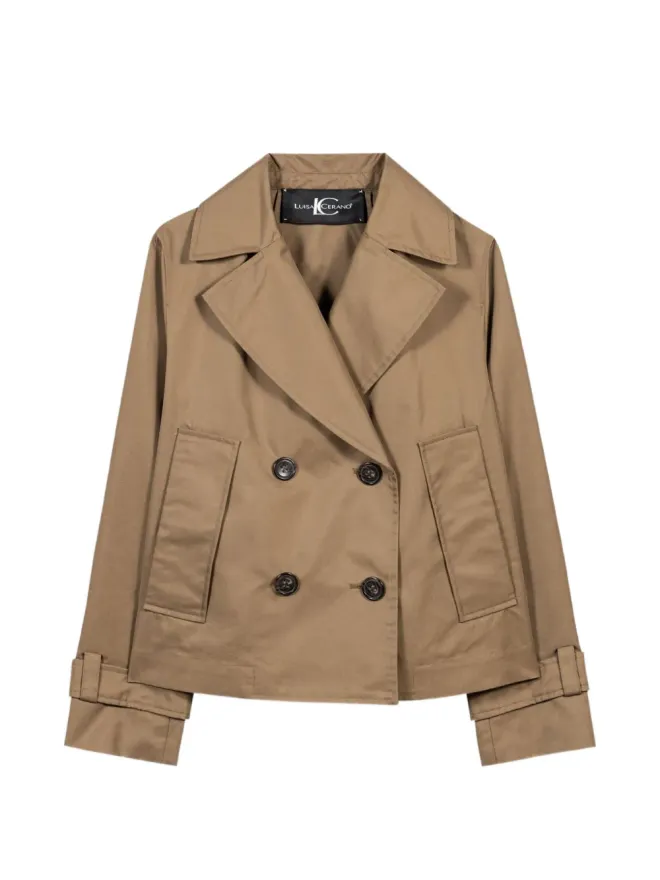 Luisa Cerano Luisa Cerano ダブルブレストピーコートの商品画像