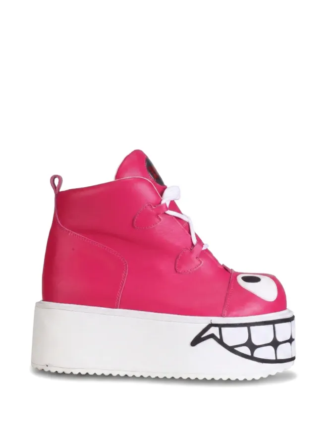 SWEAR SWEAR Smiley leather boots - Pinkの商品画像