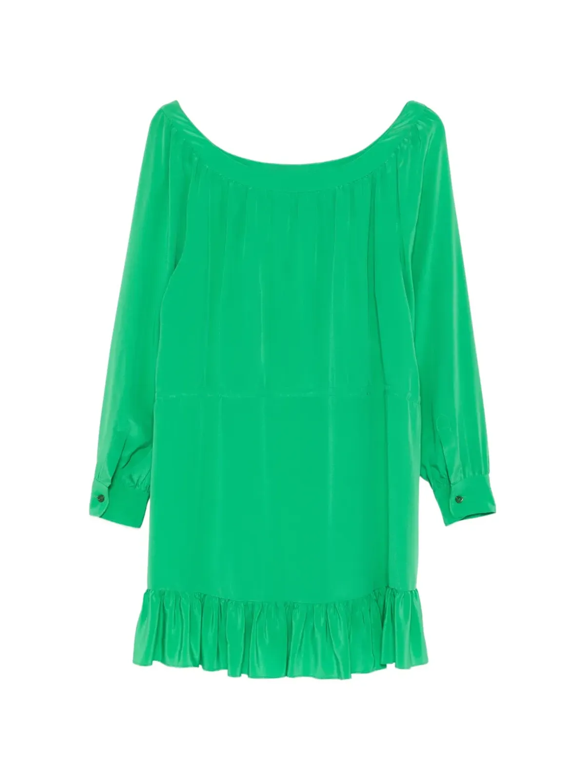 Moschino Pre-Owned 2000s ruffle dress - Green - 画像2