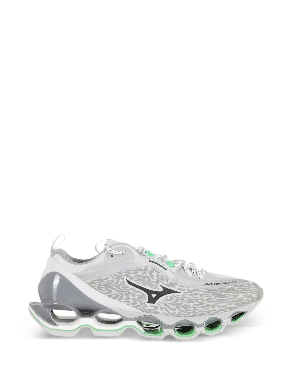 Mizuno Wave Prophecy 13.2 パターン柄スニーカー - グレー - 画像1