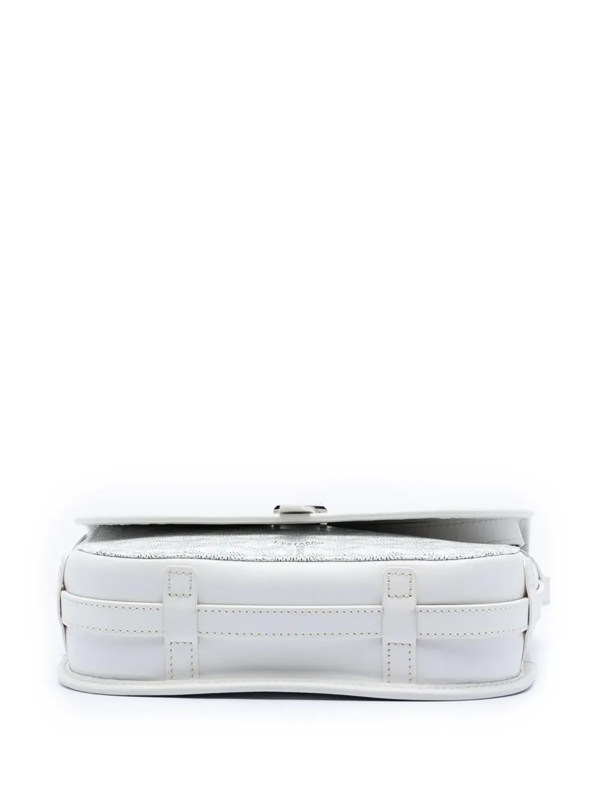 Goyard Pre-Owned 2019 Goyardine Belvedere II PM crossbody bag - White - 画像4