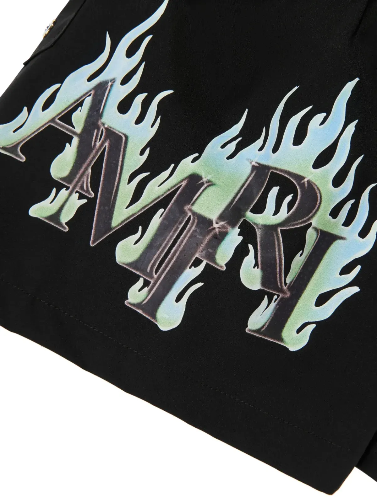 AMIRI KIDS 炎柄スイムショーツ - 画像4