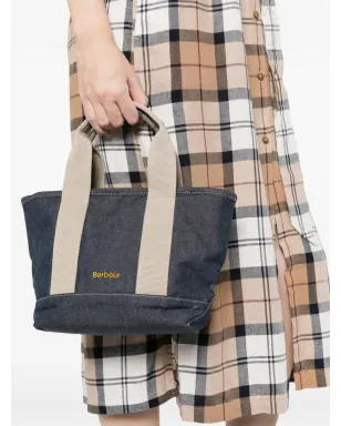 Barbour Mya タータン柄デニム トートバッグ - サムネイル2