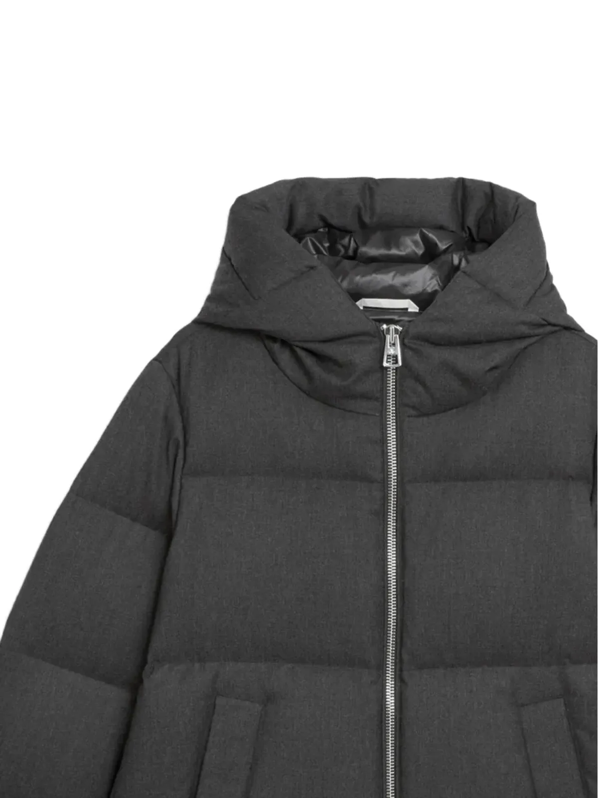 Marc O'Polo hooded down jacket - Grey - 画像2