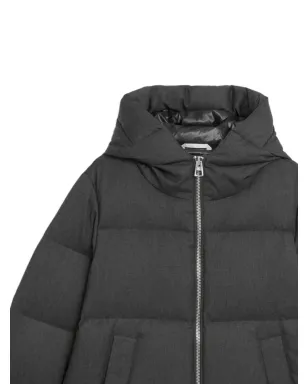 Marc O'Polo hooded down jacket - Grey - サムネイル2