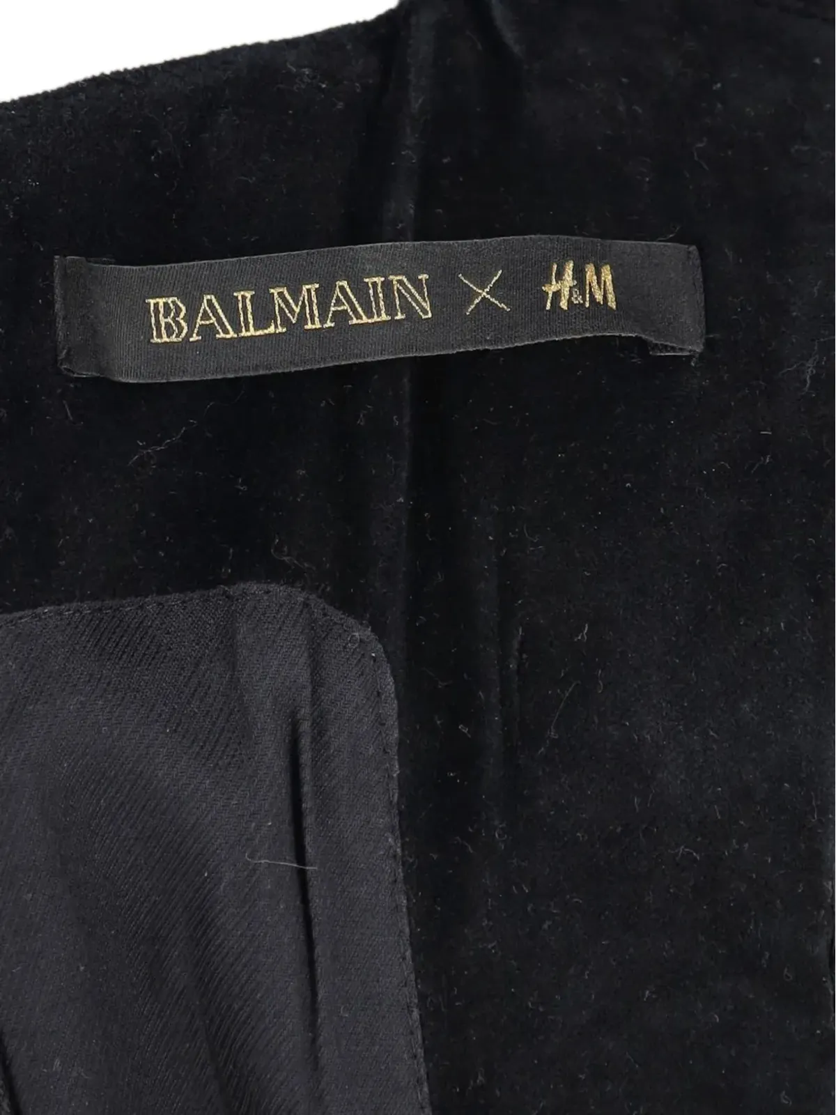 Balmain Pre-Owned x H&M ロープ装飾ミニドレス - 画像3