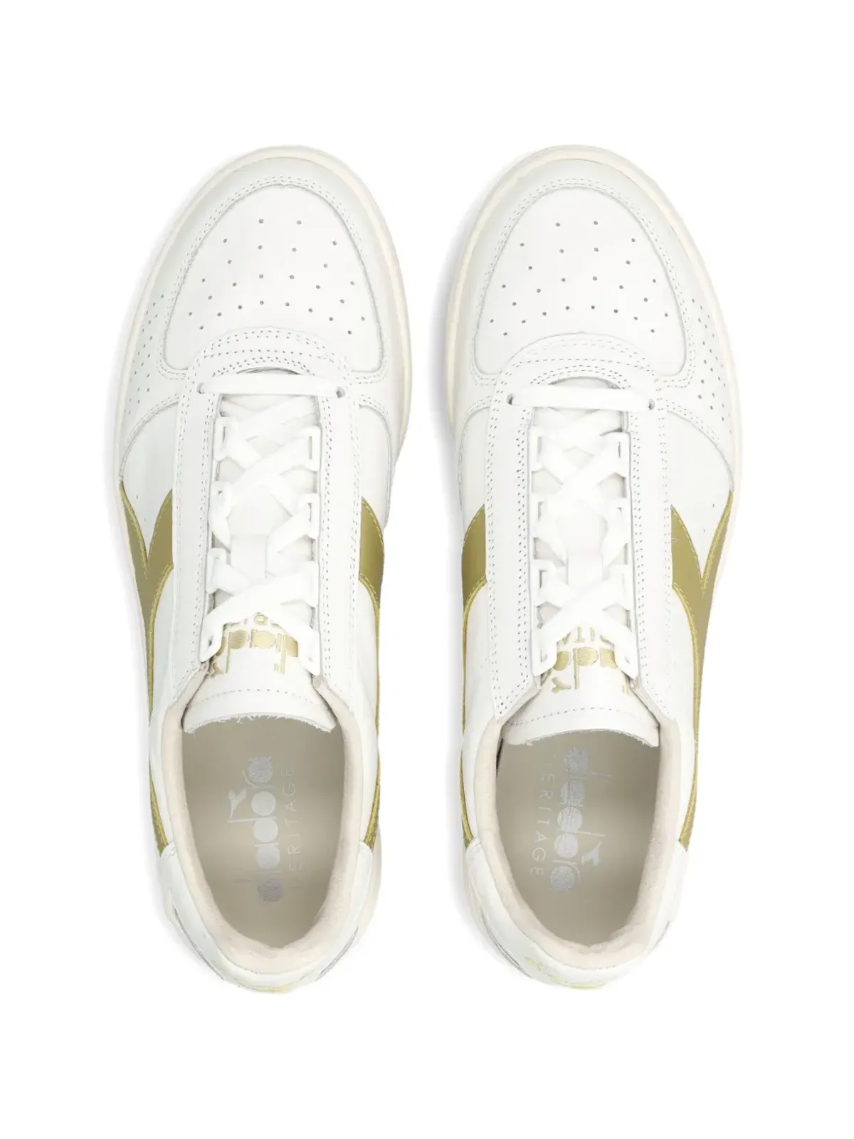 Diadora B.elite '84 イタリアンレザー スニーカー - 画像4