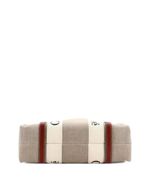 Chloé Pre-Owned ウッディ キャンバスとレザー トートバッグ - サムネイル4
