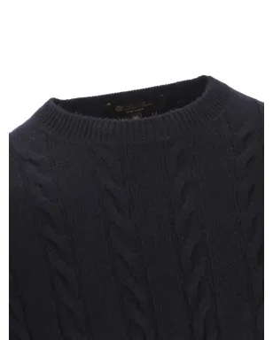 Loro Piana ケーブルニットセーター - サムネイル4