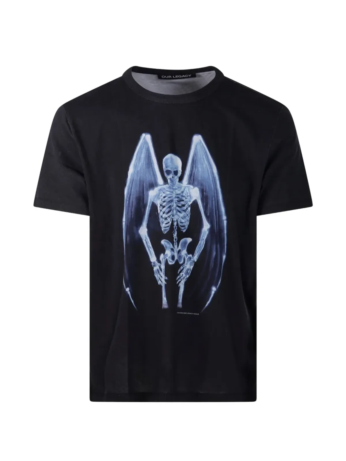OUR LEGACY Fallen Angelプリント ラウンドネックTシャツ - 画像1